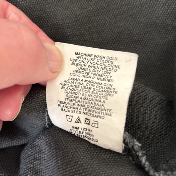 Awesome WRANGLER Denim Workwear Hooded Jacket - Picture 7 of 9